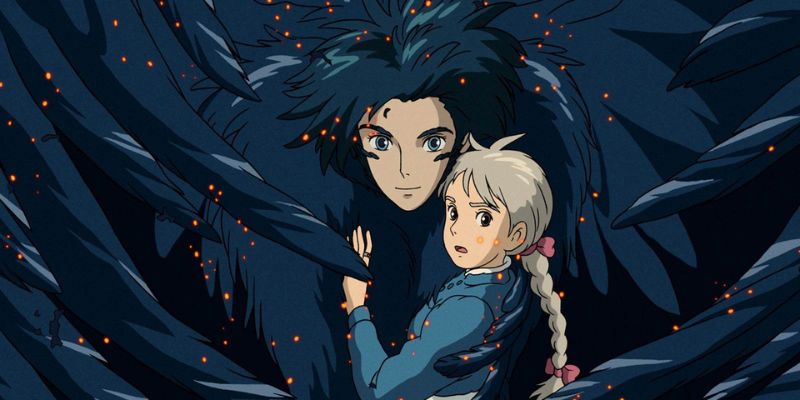 Howl's Moving Castle kể về câu chuyện cô gái trẻ bị phù thủy đầu độc biến thành bà già